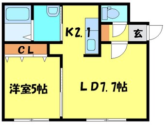 間取図 YELL北7条