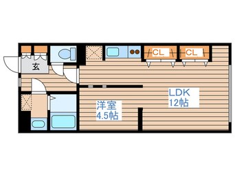 間取図 ブラスハート麻生