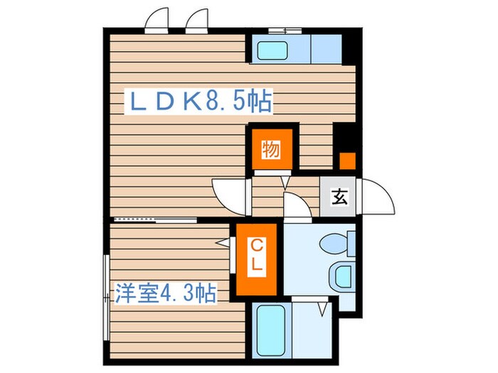 間取り図 タカライーストヒルズ