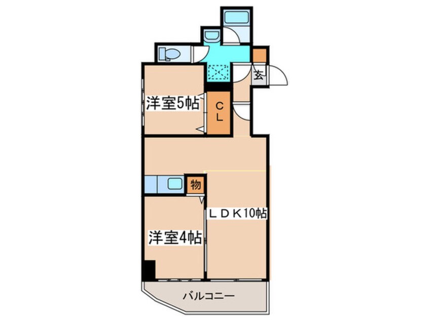 間取図 ロ－レル１７