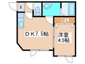 アークコート北２７の間取図