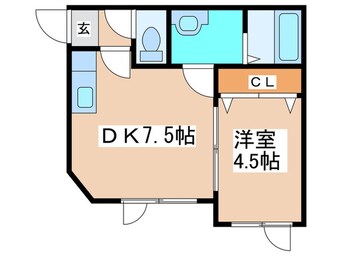 間取図 アークコート北２７