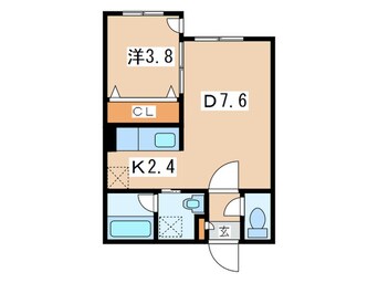 間取図 FLoresta43°