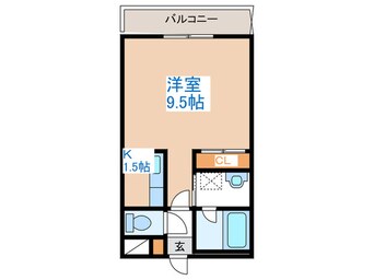 間取図 セントポ－リア拾番館
