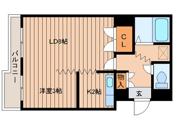 間取図 エスパシオ琴似