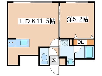 間取図 エヴァ北円山