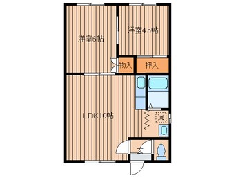 間取図 リバーハイツ