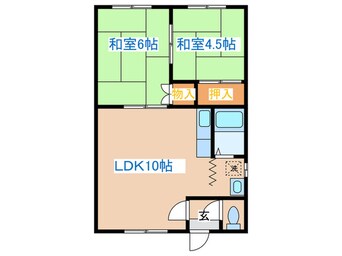 間取図 リバーハイツ