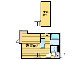 間取図 クレドール月寒