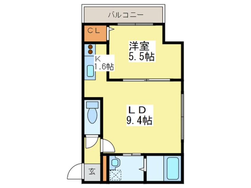 間取図 ハイドパ-ク