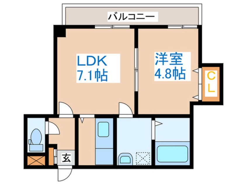 間取図 アヴァンティ６５