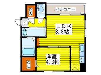 間取図 スペチアーレ大通