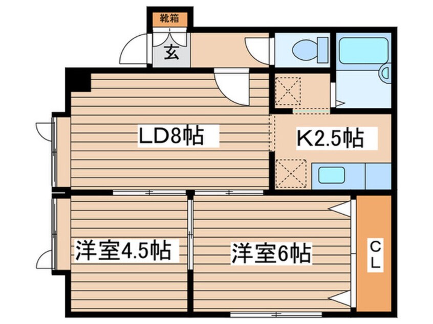 間取図 タウンハウスＫ