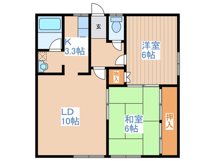間取り図 ハイツ望月Ⅲ