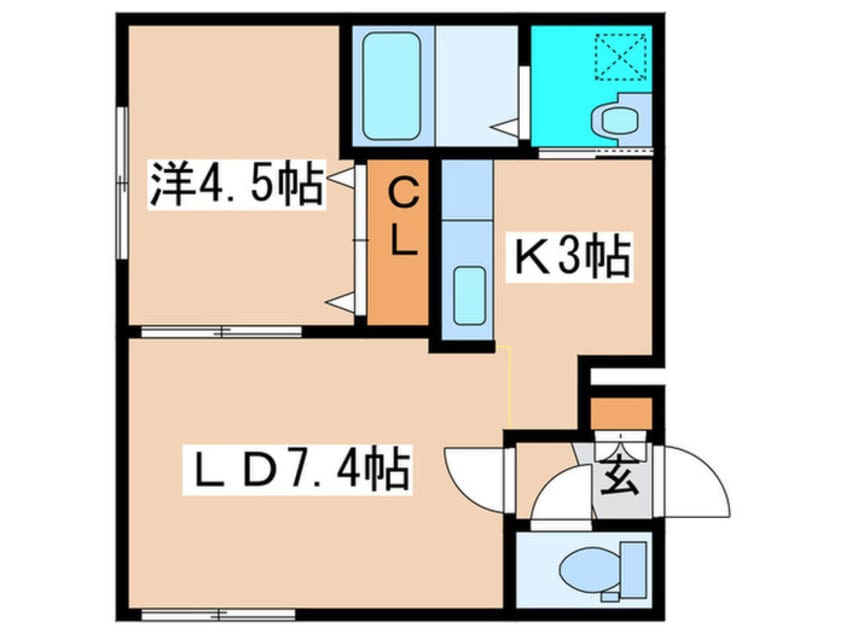間取図 ＹＥＬＬ東札幌