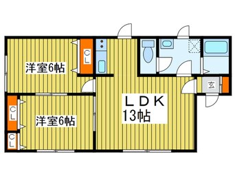 間取図 フリーダム１－７