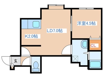 間取図 PRESTIGE HIRAGISHI