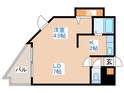 パ－クヒルズ東札幌の間取図