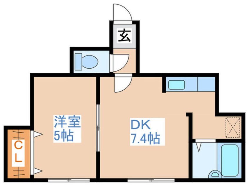 間取図 ラフレール