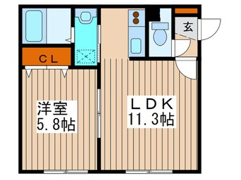 間取図 ルミエールグレースⅠ