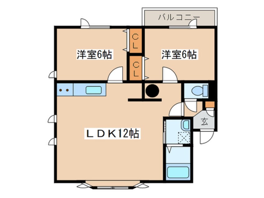 間取図 フォーレＮ３２