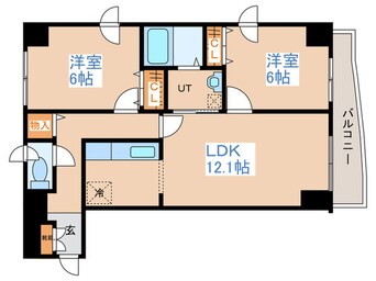 間取図 アムール平岸