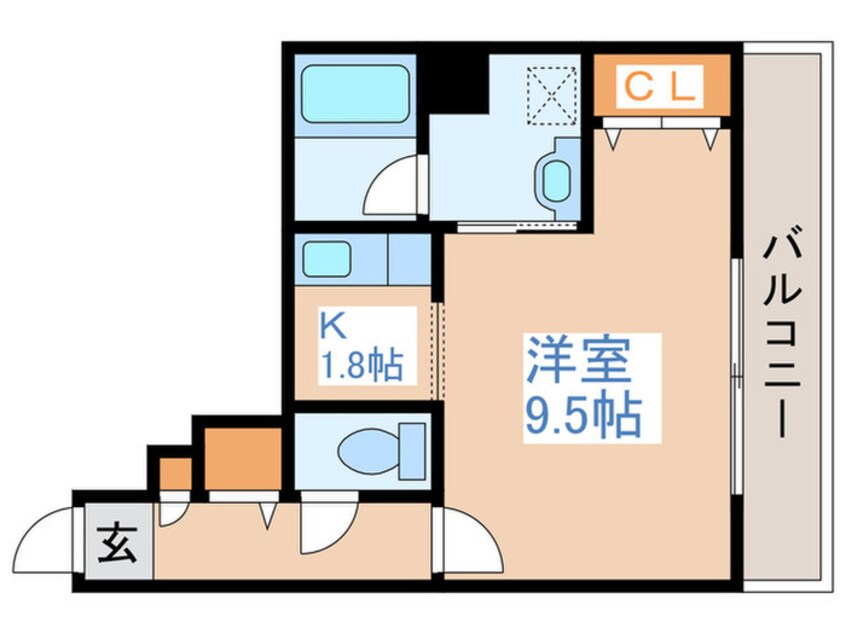 間取図 セントポーリア八番館