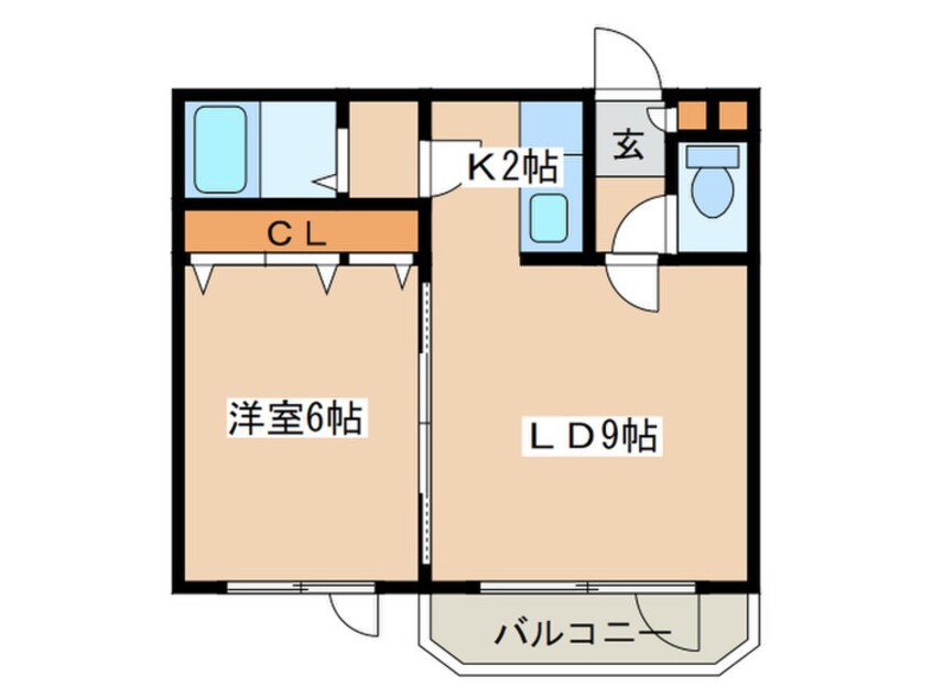 間取図 シャルマン２６