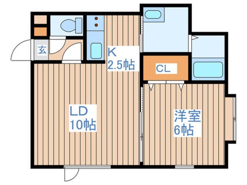 間取図 ラ・シェール２４