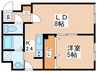 レクセラ　豊平公園 1LDKの間取り