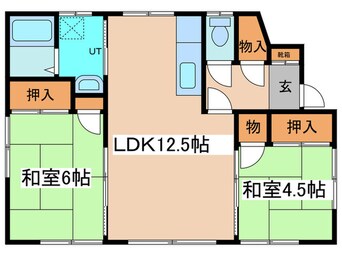 間取図 新琴似１１条１６丁目白井邸