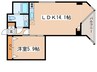 サムティ宮ヶ丘レジデンス 1LDKの間取り