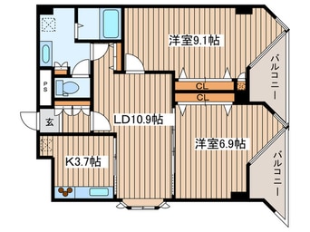 間取図 サムティ宮ヶ丘レジデンス