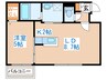 Parente S22 1LDKの間取り