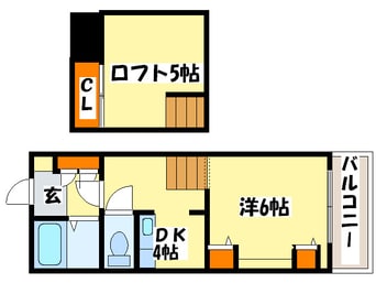 間取図 ルシードイースト