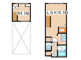 間取図 ルシードイースト