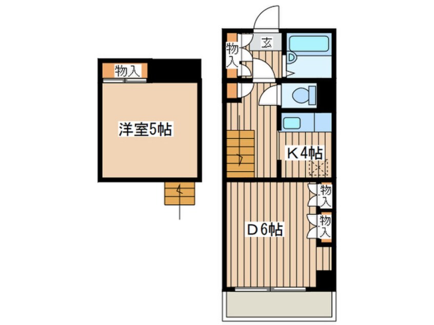 間取図 ルシードイースト