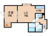 ウイングS＆A 1LDKの間取り