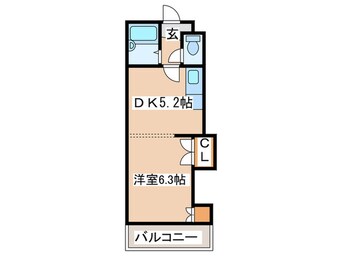 間取図 エンドレス三井西岡