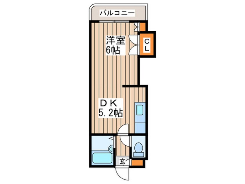 間取図 エンドレス三井西岡