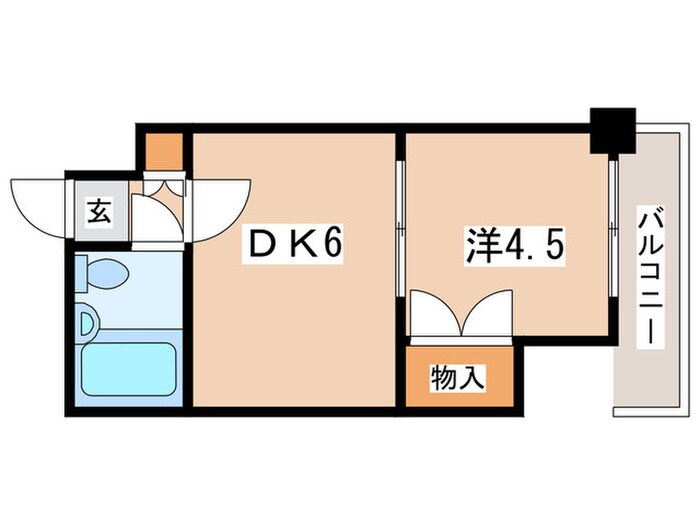 間取り図 藤井ビル菊水Ⅰ