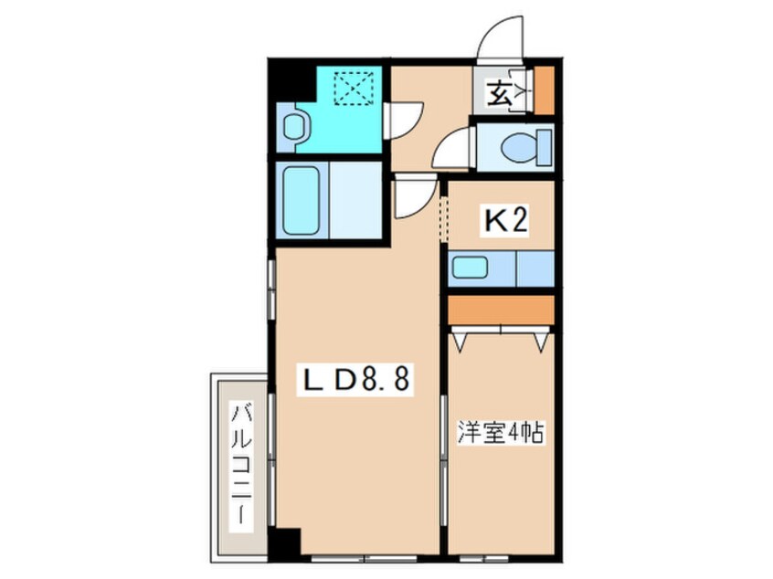 間取図 シャローム南１１条