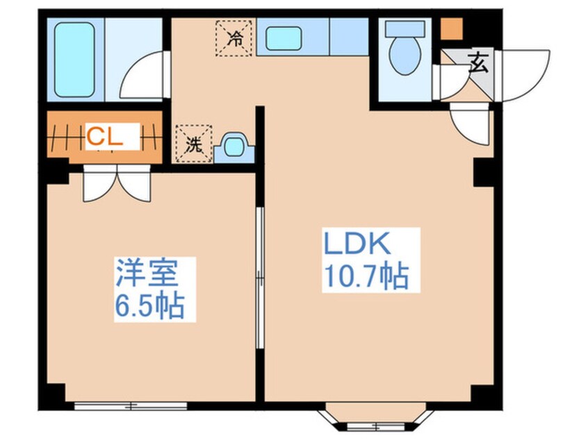 間取図 セトル澄川