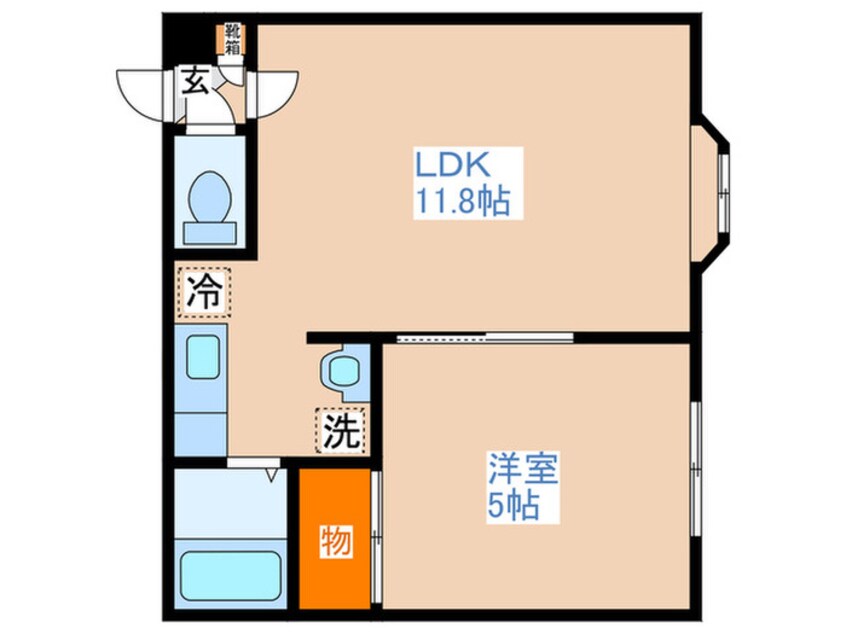 間取図 セトル澄川