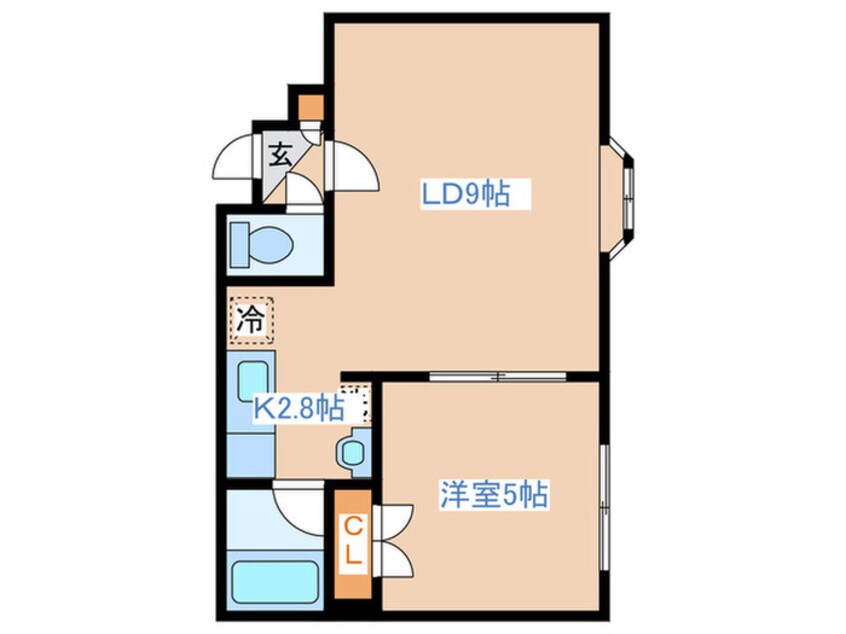 間取図 セトル澄川
