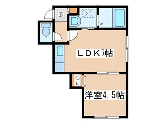 間取図 タウンコート南６条