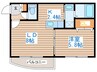 Ｃａｐｐｕｃｃｉｎｏ 1LDKの間取り