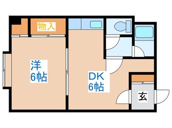 間取図 曙リバ－サイド