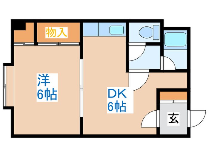 間取り図 曙リバ－サイド
