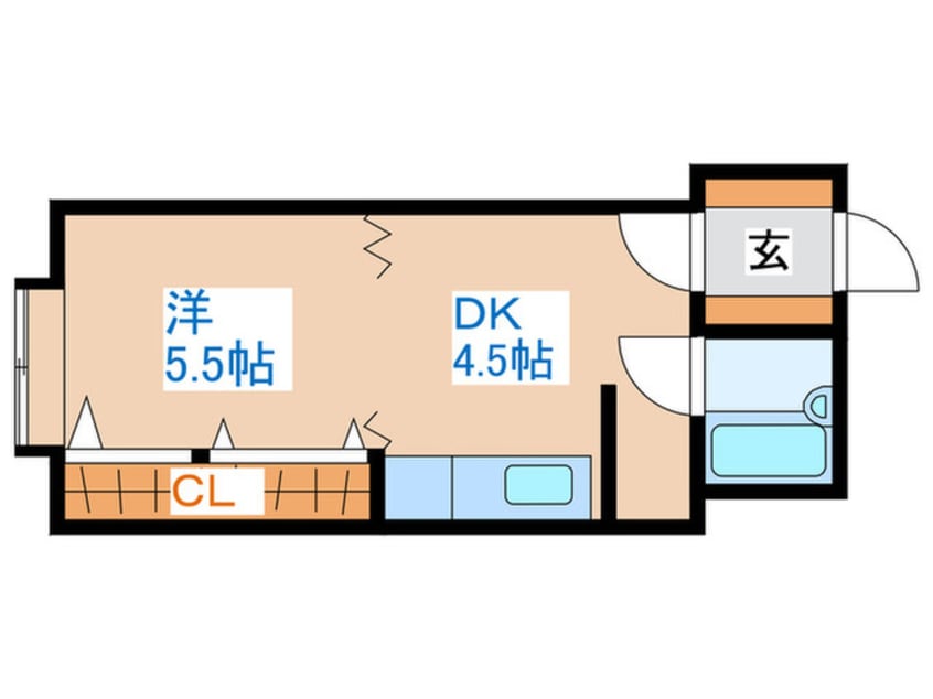 間取図 曙リバ－サイド